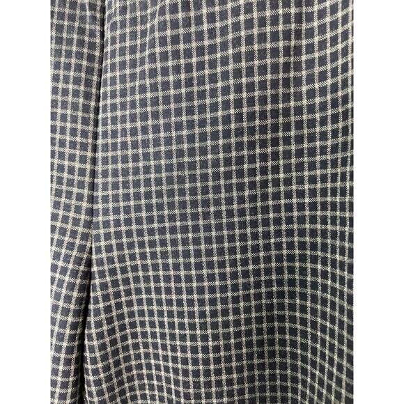 J. Jill slacks pants trousers women's medium (see notes) gray checked on black - Picture 2 of 15